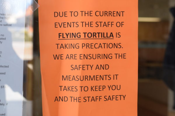 coronavirus restaurant safety